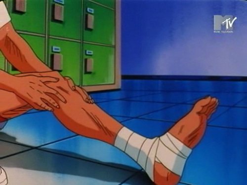 Otaku Gallery  / Anime e Manga / Slam Dunk / Screen Shots / Episodi / 053 - Il gorilla infuriato / 167.jpg